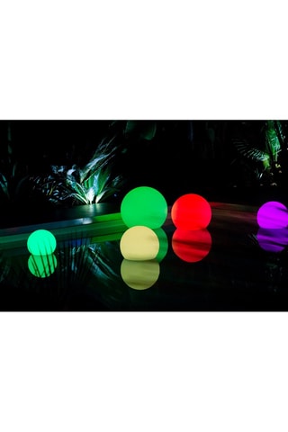 Boule lumineuse sur batterie 24 LED Bobby C50 - Blanc - 5 W