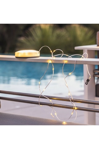 Guirlande d’extérieur 2-en-1 LED - Blanc - 2,5 W