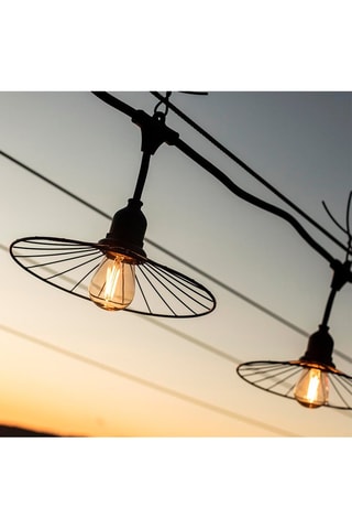 Guirlande sur secteur LED Fantasy Cord - Blanc chaud - 10 W