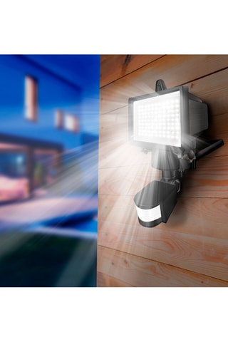 Projecteur solaire d’extérieur LED Cooper - Noir - 2 x 10 W