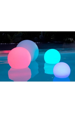 Boule lumineuse sur batterie 24 LED Bobby C40 - Blanc - 5 W