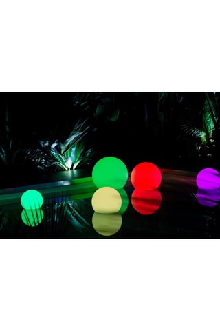 Boule lumineuse sur batterie 24 LED Bobby C40 - Blanc - 5 W