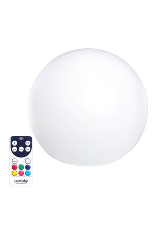 Boule lumineuse sur batterie 24 LED Bobby C40 - Blanc - 5 W