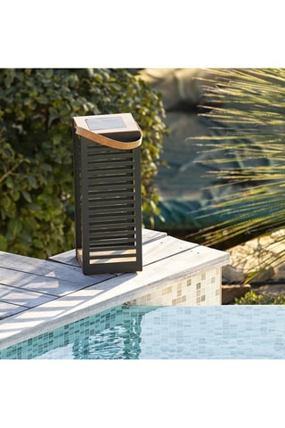 Lanterne solaire LED Ferian - Noir