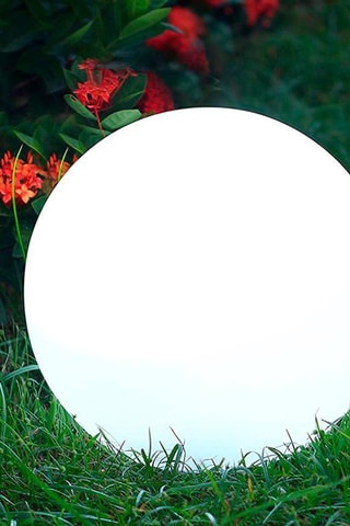 Boule lumineuse sur secteur Bobby W40 - Blanc - 13 W