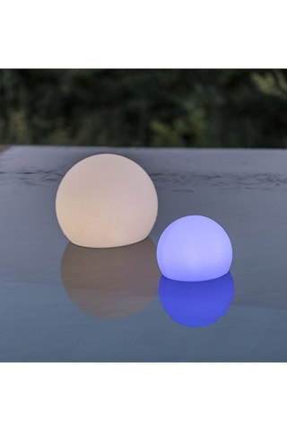 Boule lumineuse sur batterie 24 LED Bobby C30 - Blanc - 5 W