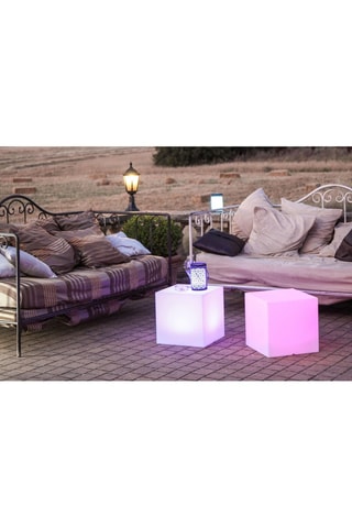 Cube lumineux sur batterie 24 LED Carry C40 - Blanc - 5 W