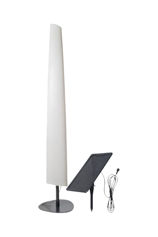 Lampadaire solaire tour LED Bay W160 Solar - Blanc chaud - 5,2 W