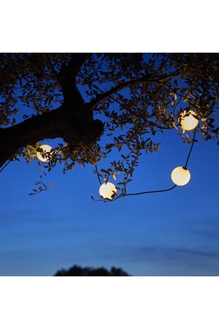 Guirlande solaire LED Bolly - Blanc chaud