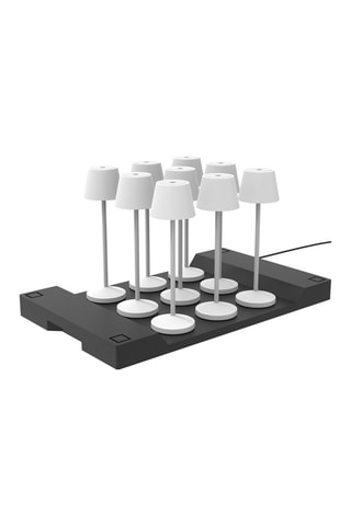 9 lampes de table LED Emily - 1,8 W - Blanc