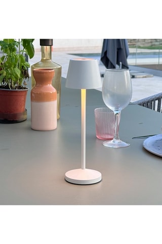 9 lampes de table LED Emily - 1,8 W - Blanc