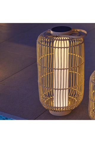 Lanterne solaire LED Mariel - Beige - 8 h à 16 h - 60, 120 et 200 lm