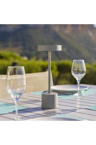 2 lampes à poser LED Roby - 2 W - Gris - 50 h d'autonomie - Classe E