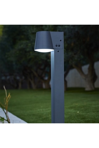 Luminaire LED Soltek - 9 W - Gris - 22 h d'autonomie - Classe G