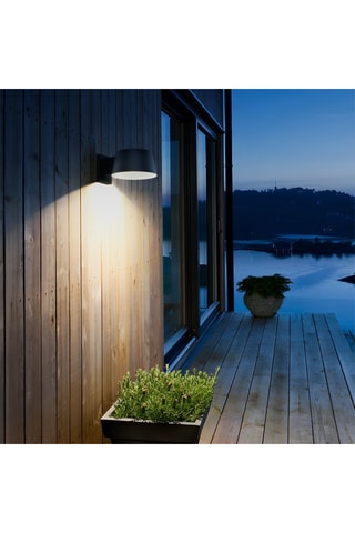 Applique murale LED Loopin - 8.8 W - Noir - Classe G
