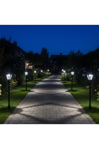 Lampadaire LED Lumax - 6 W - Noir - 110 cm - 6 W - 8 h d'autonomie - Classe F