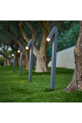 Luminaire LED Soltek - 4.7 W - Gris - 30 h d'autonomie - Classe G