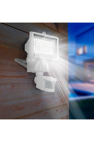 Projecteur solaire d’extérieur LED Cooper - Blanc - 2 x 10 W