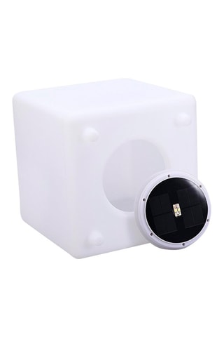 Cube lumineux solaire 3 LED Casy C30 - Blanc - 1,5 W