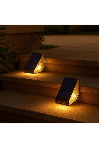 2 luminaires LED Stepy - 0,2 W - Noir - 10 h d'autonomie - Classe A