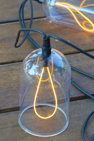 Guirlande filament LED Glow Light - Blanc chaud - 3,84 W