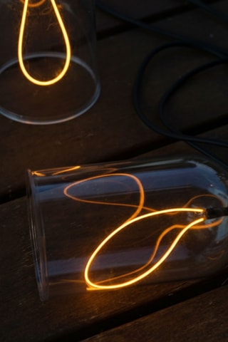 Guirlande filament LED Glow Light - Blanc chaud - 3,84 W