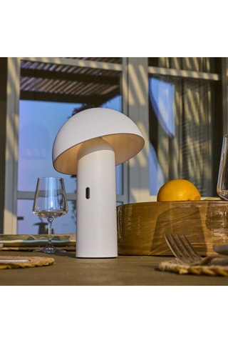 2 lampes à poser LED Tod - 7.5 W - Blanc - 5 h d'autonomie - Classe F