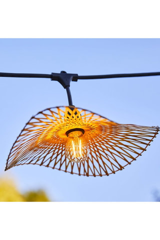 Guirlande lumineuse Serenity - Naturel et noir - 6 m