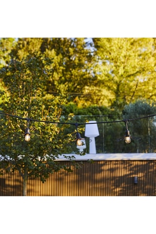 Guirlande lumineuse en bambou Maly Light Hybrid - Blanc chaud