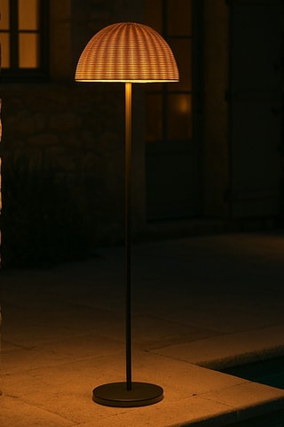 Lampadaire solaire LED Faroe Tall Solar - Blanc chaud - 2 W