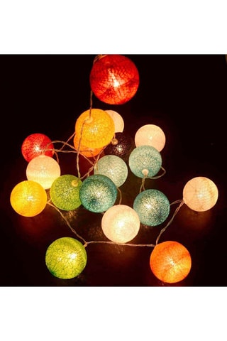 Guirlande solaire LED - 2,35 m - Mimy Color - 1 W