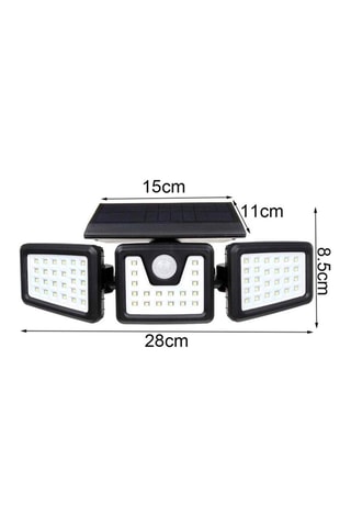 Spot solaire LED Falcon - Noir