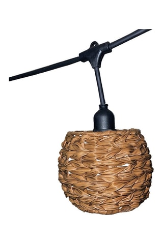Guirlande solaire 100 micro LED Skinny Solar - Blanc chaud - 0,3 W