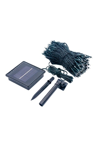 Guirlande solaire LED Party milky solar - Blanc chaud