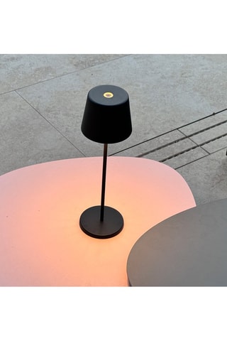 Lampe de table LED sans fil Kelly - Noir