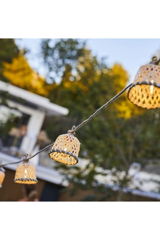Guirlande sur secteur LED Party Guinguette 10 - Blanc chaud - 0,036 W