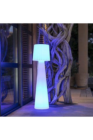Lampadaire solaire LED Lady C110 Solar - Blanc et RGB - 5,2 W