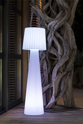 Lampadaire solaire LED Lady C110 Solar - Blanc et RGB - 5,2 W