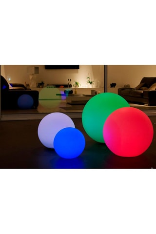Boule lumineuse sur batterie 24 LED Bobby C60 - Blanc - 5 W