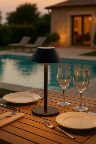 Lampe à poser LED Nerio - Noir - 0,8 W