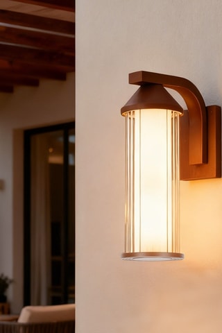 Applique murale LED Brisa - Marron - 13 W