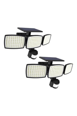 2 projecteurs solaires LED Sparky - Noir - 2 x 0,2 W