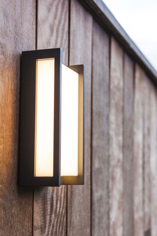 Applique murale LED Qubo - Noir - 15 W