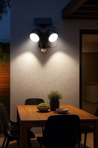 Applique murale LED Walee - Noir - 7 W