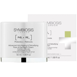Crema notte expert antietà e detox per viso e occhi - Prebiotici + retinoidi - 50 ml
