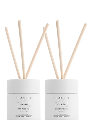 2 diffusori di profumo "Caffè e legno di sandalo" - 2 x 100 ml