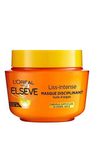 Masque capillaire disciplinant Liss-Intense - Huile d'argan - Cheveux difficiles à lisser et secs - 310 ml
