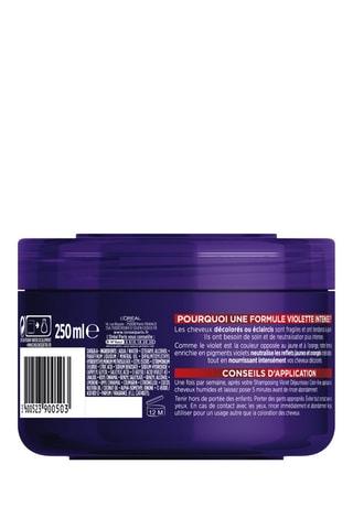 Masque violet déjaunisseur intense Color-Vive - Cheveux décolorés ou éclaircis - 250 ml