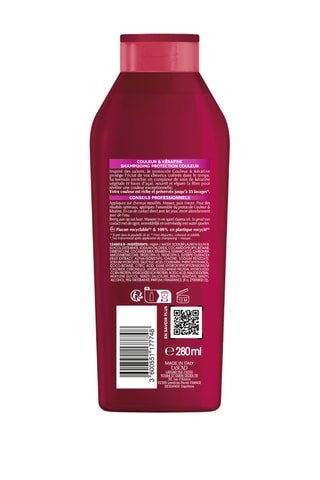 Shampoing protection Couleur & Kératine - Cheveux colorés - 135 ml