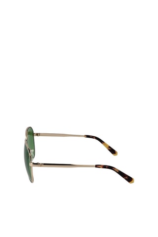 Gafas de sol hombre - Lentes efecto espejo - Categoría 2 - Guess - Verde y dorado